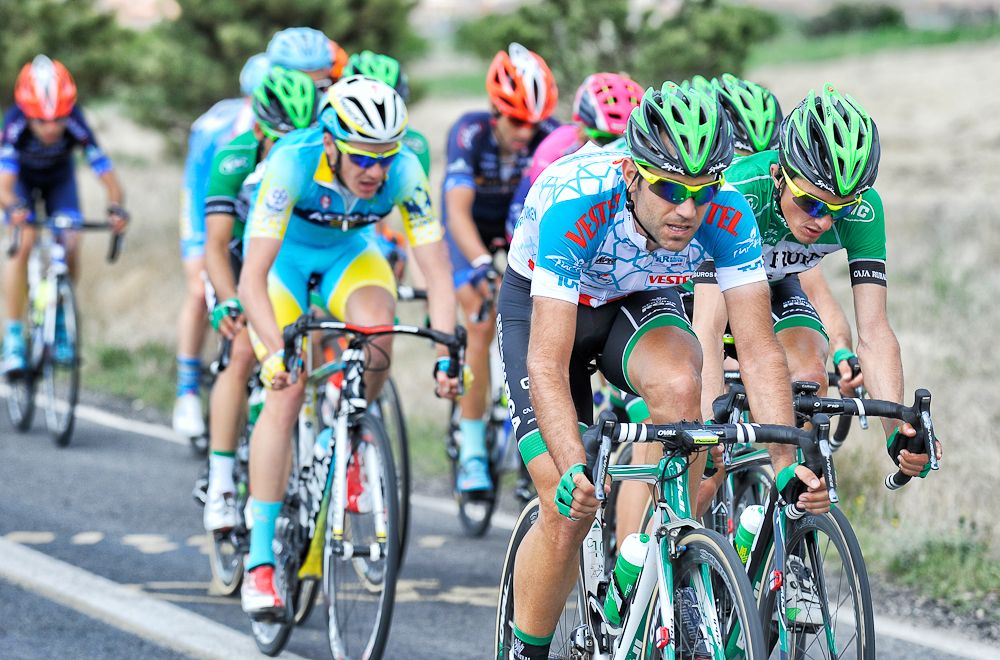 The peloton in action during stage 2 at the Tour of Turkey.