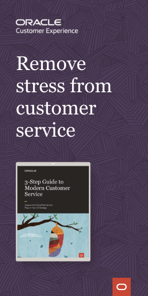 Three-step guide to modern customer experience - whitepaper from Oracle
