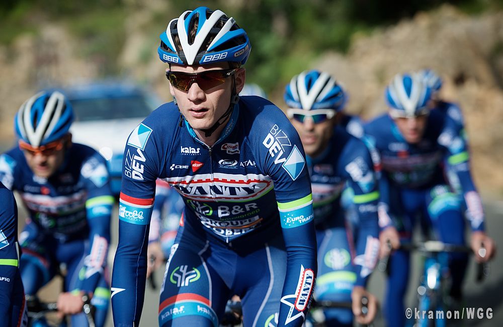 Wanty-Groupe Gobert training in Spain
