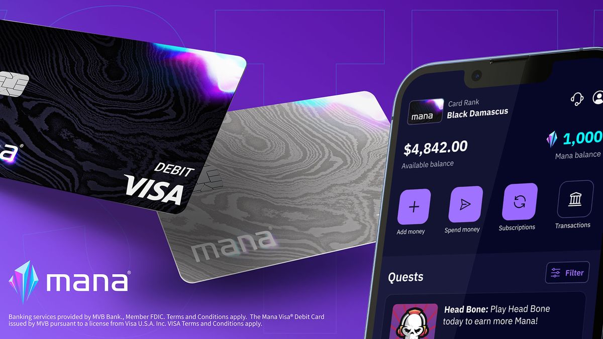 Mana card and reward platform