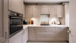 Kitchen with neutral colour scheme