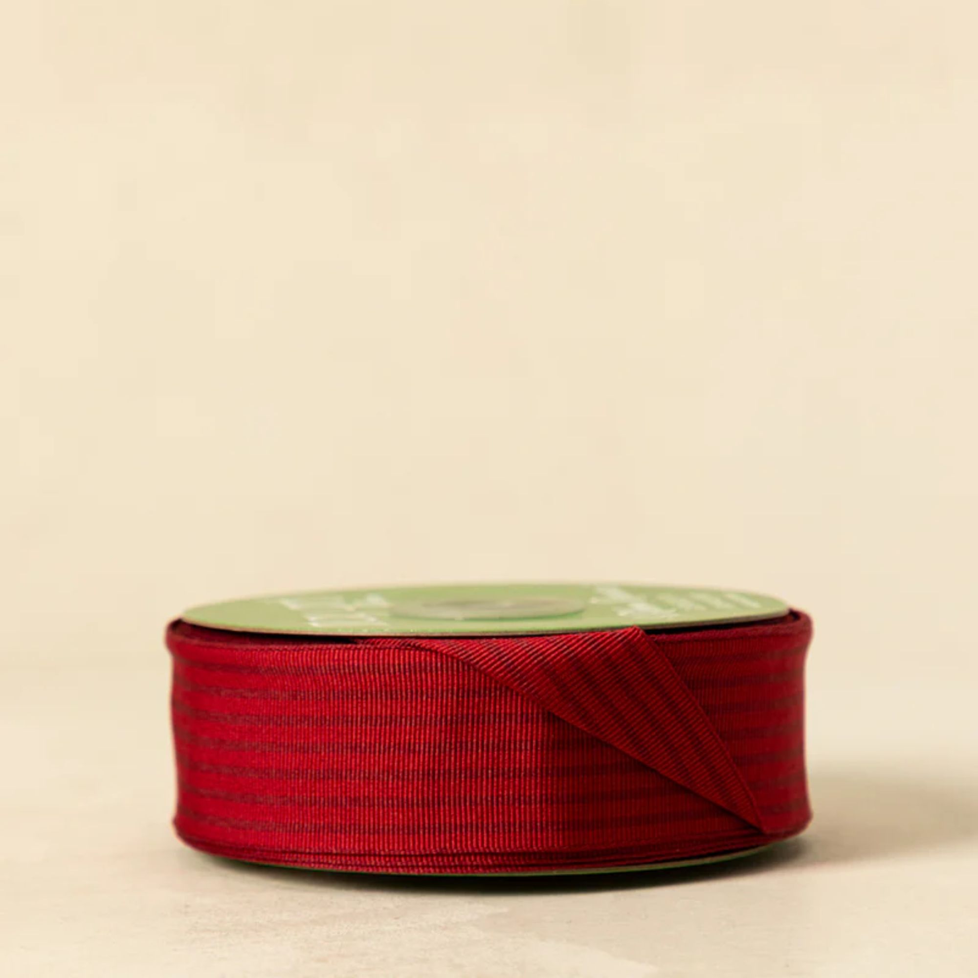 Red stripe ribbon