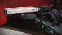 Best Marathon guns: A close-up shot of the WSTR Combat Shotgun in a player's hands.
