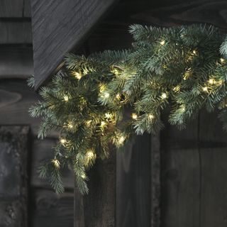 1.5m Dual Colour Micro Led Christmas Garland