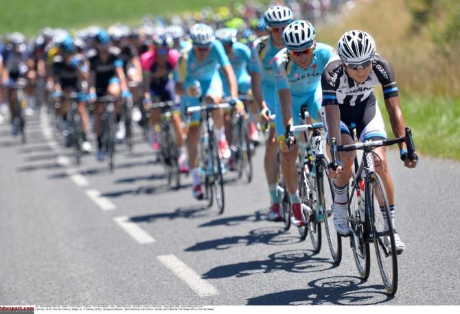 Cheng Ji (Giant-Shimano) spent the majority of the flat stages at the front of the race but was the last finisher in Paris