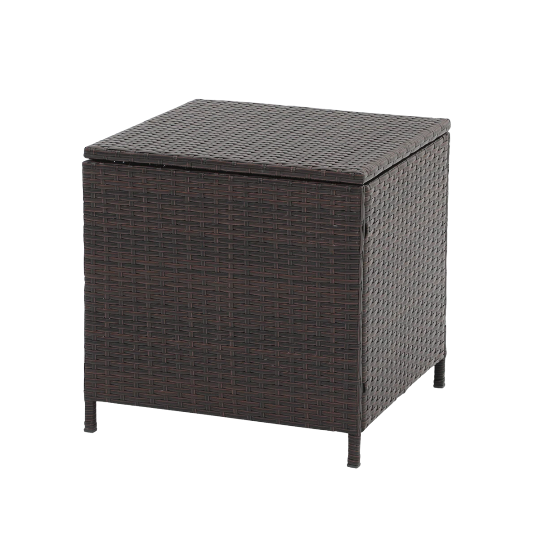 Ebern Designs Caimin Wicker Side Table &amp;amp; Reviews | Wayfair