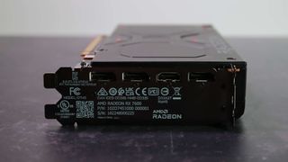 AMD Radeon RX 7600 display outputs