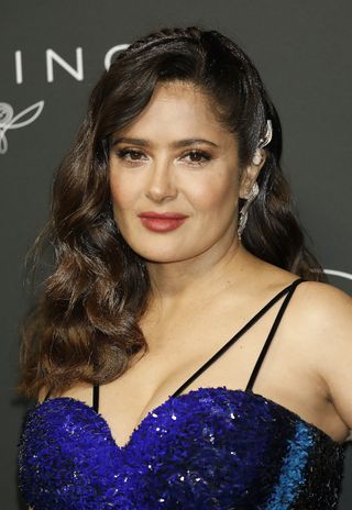 Salma Hayek attends the Kering Women In Motion Awards during the 74th Cannes Film Festival in Cannes, France