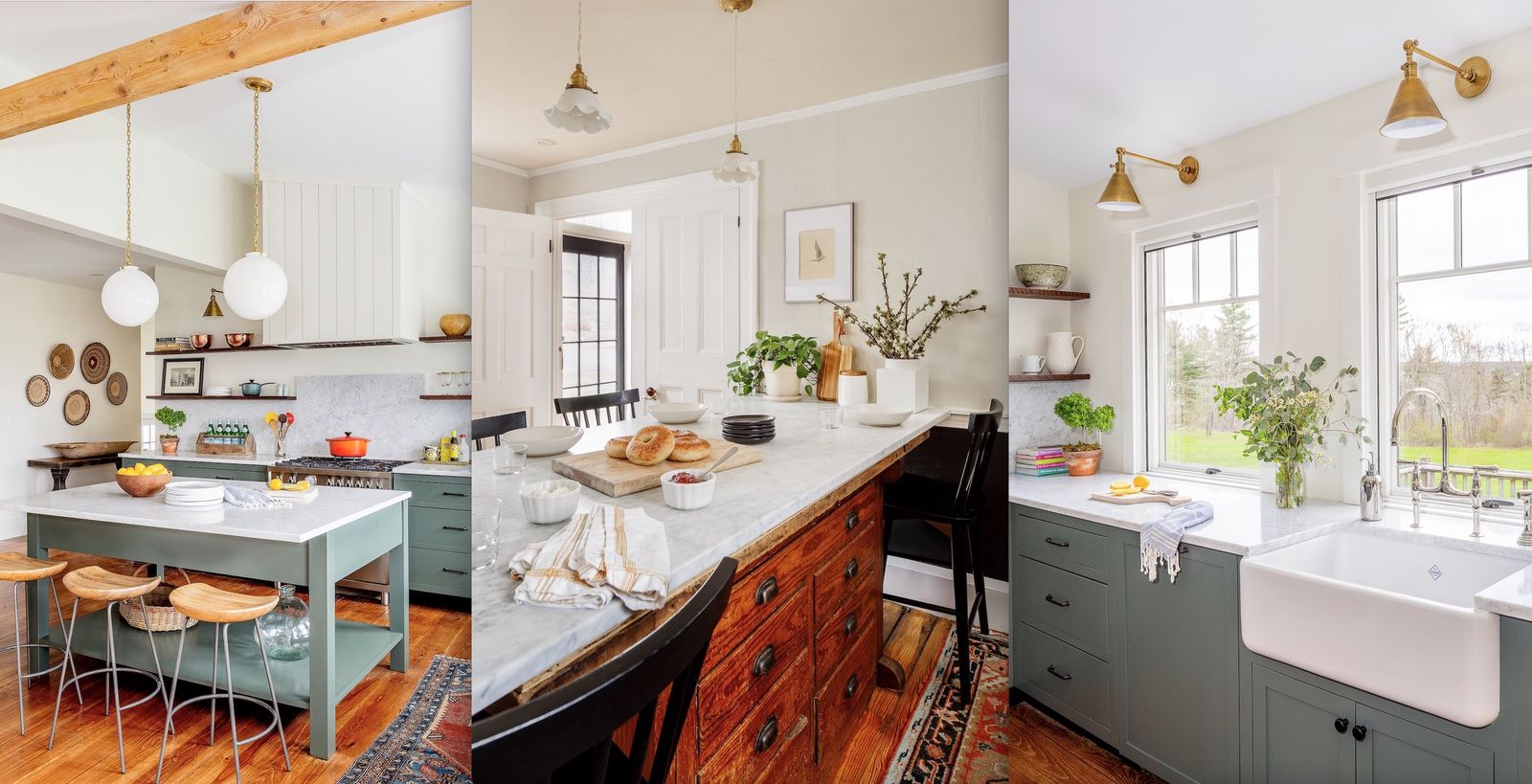 How do I make my kitchen look farmhouse? 12 elements experts always ...