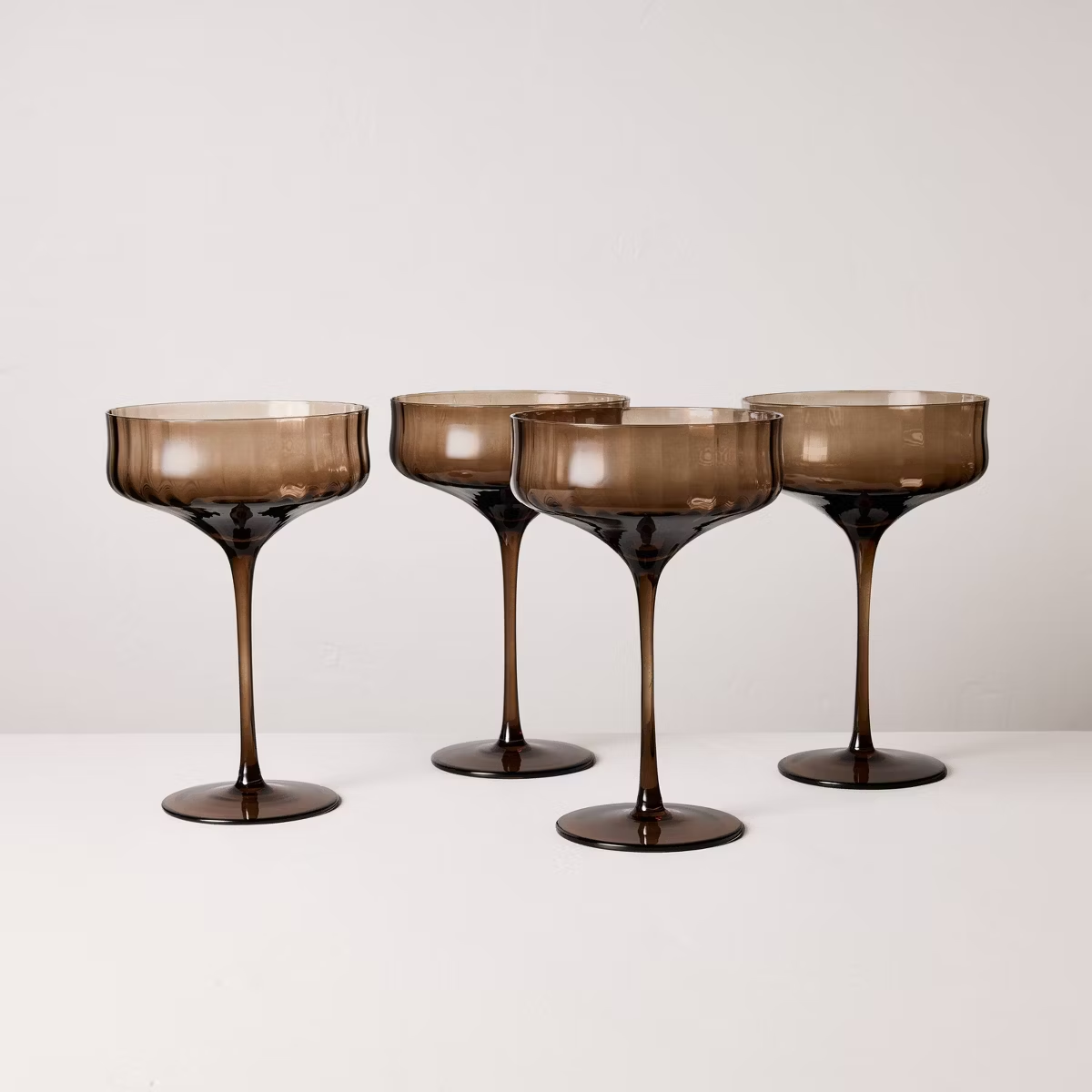 Chocolate brown coupes