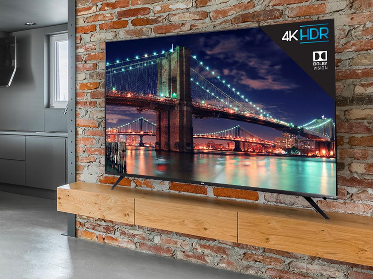 Bingewatch with TCL's latest 55inch 4K UHD Roku Smart TV on sale at