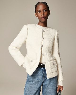 Collection Lady Jacket in Textured Tweed