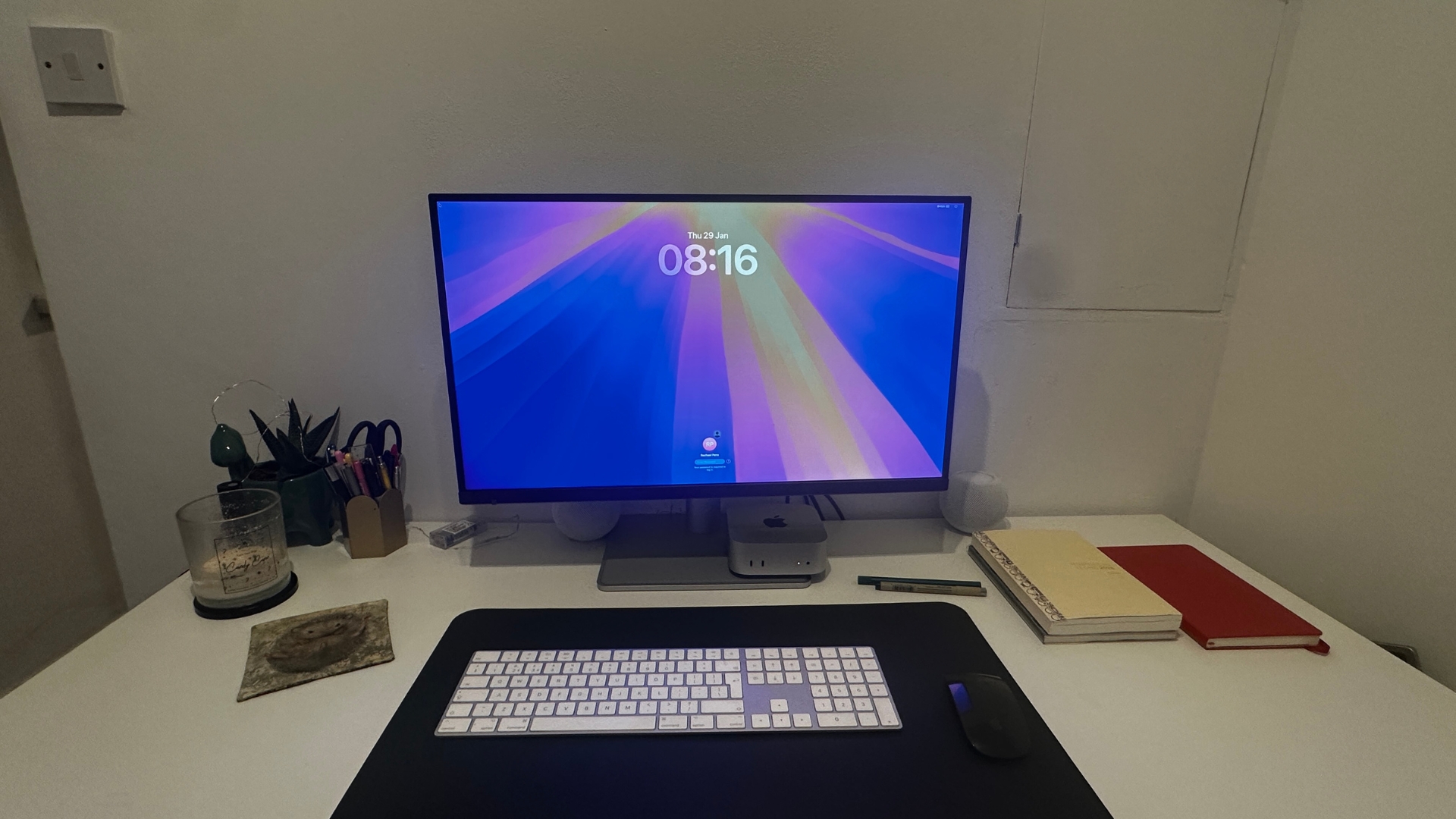 The built-in speakers are also pretty decent