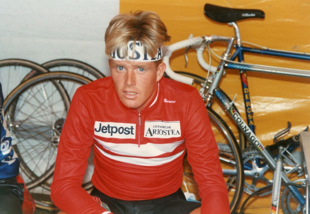 Denmark's Rolf Sorenson ahead of the 1998 Worlds