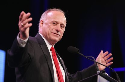 State Rep. Steve King (R-IA) called Hillary Clinton "somebody I can work with."