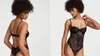 Victoria's Secret Wicked Unlined Lace-Up Teddy