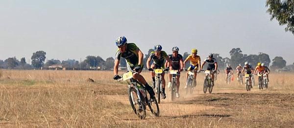 The pace was on early in the race.