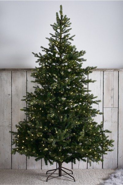 The White Company 7.5ft Pre Lit Grand Spruce Christmas Tree
