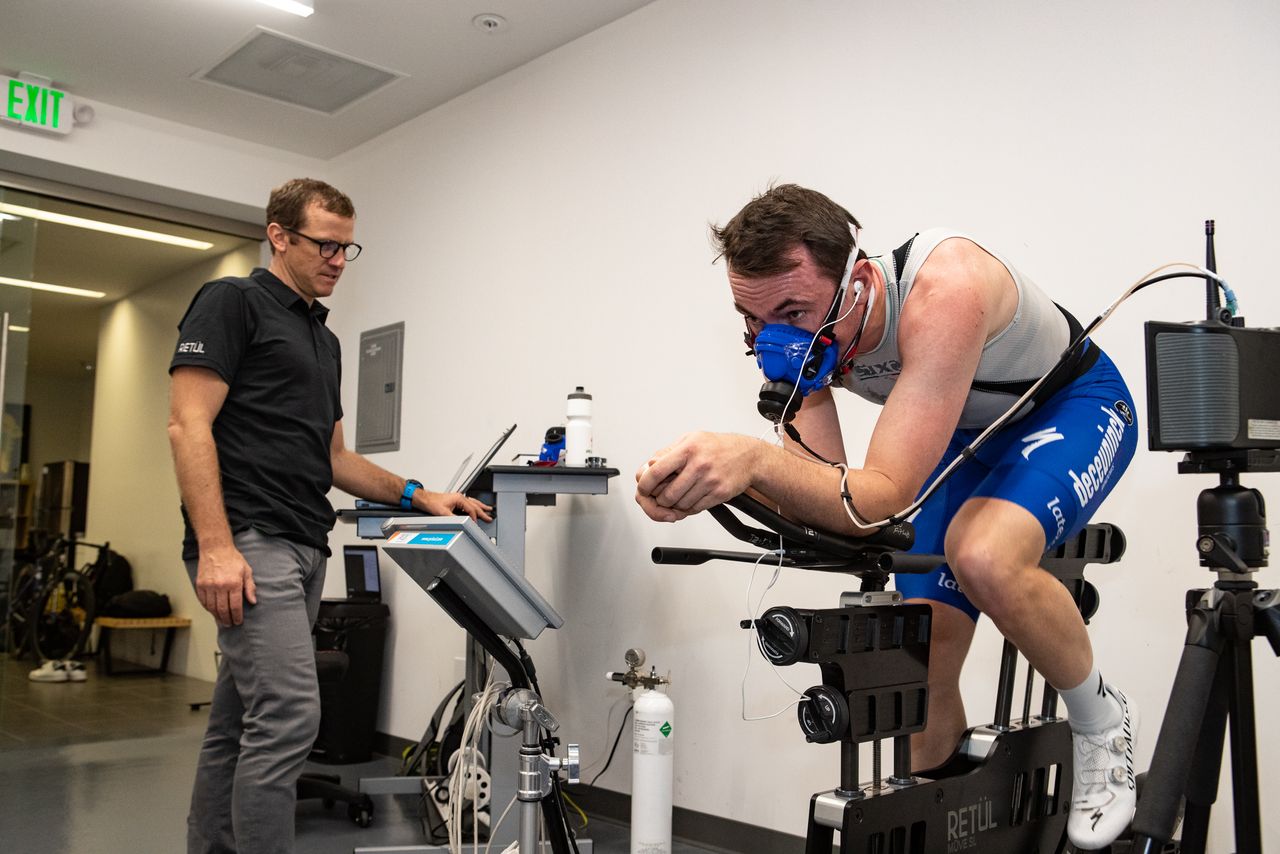 Lampaert is put through his paces