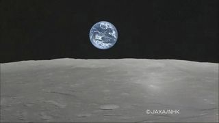 Beauty Shot: Moon Probe Catches Full Earthrise 