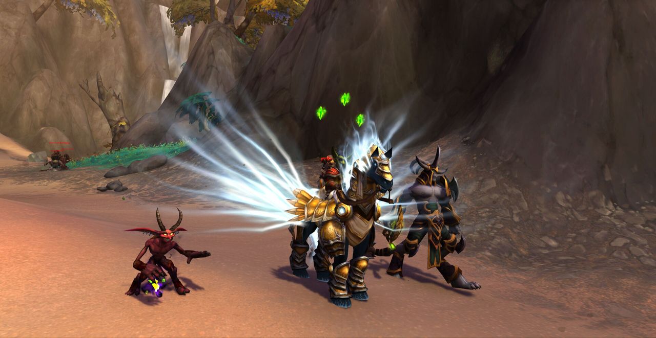 World of Warcraft and Diablo 4 crossover. Tyrael's charger.