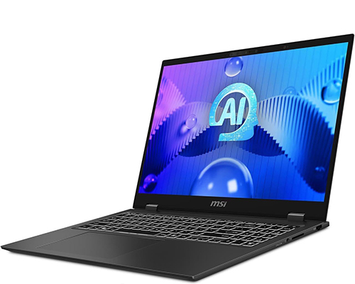 Product shot of MSI Prestige 16 AI