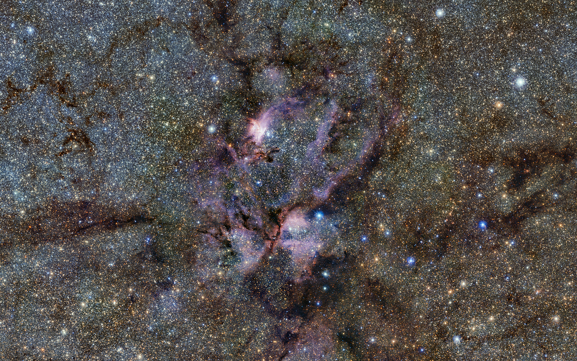 Lobster Nebula Seen with ESO’s VISTA Telescope 1920