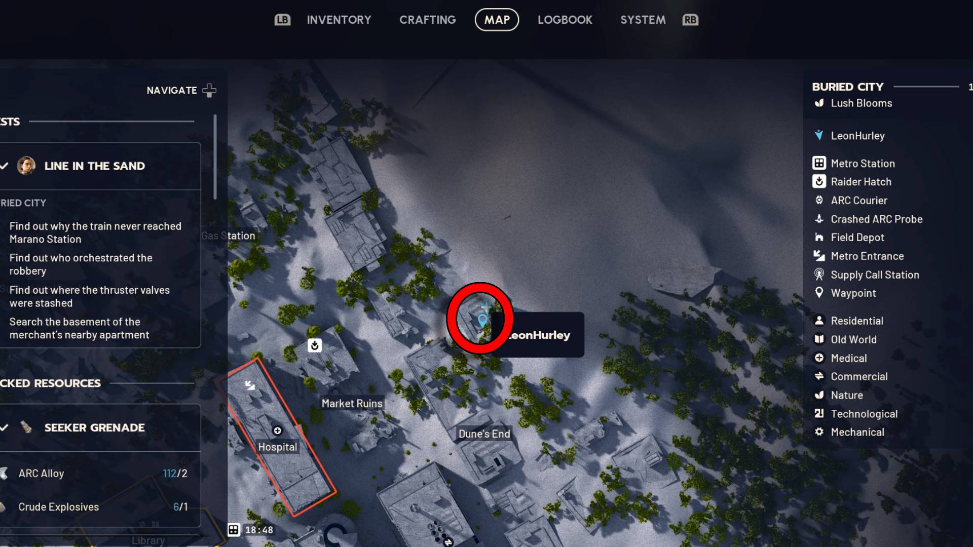 arc raiders a line in the sand basement of the merchant's apartment