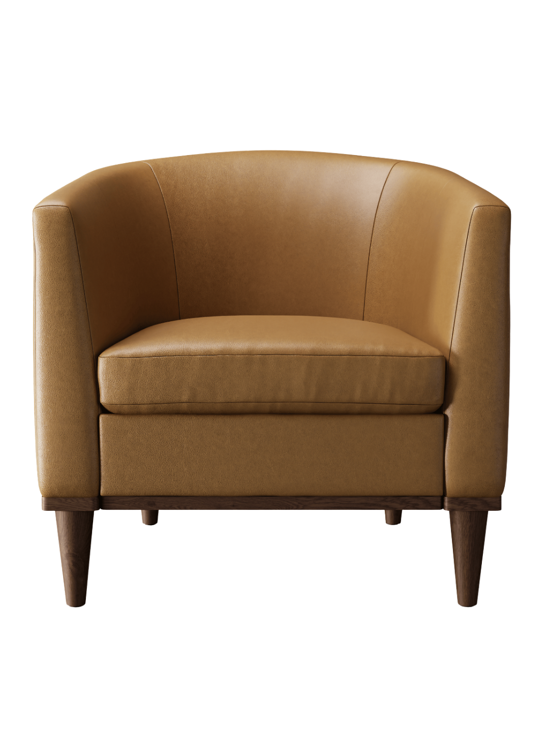 leather arm chair