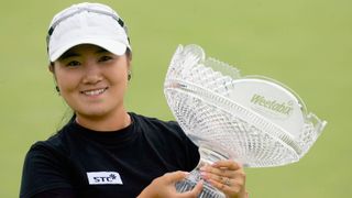 Jeong Jang with Women's Open trophy in 2005