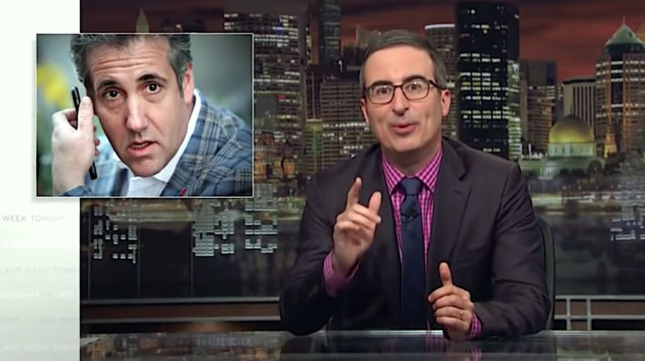 John Oliver on Michael Cohen recordings of Trump calls