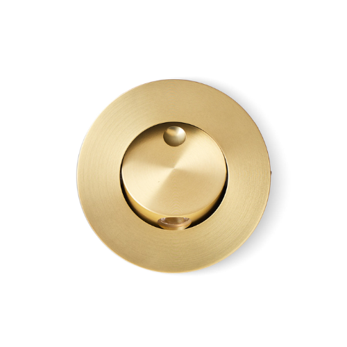Tuck Wall Light in Antique Brass