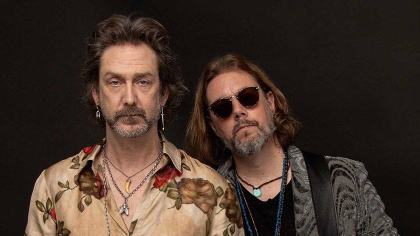 Chris and Rich Robinson - studio portrait