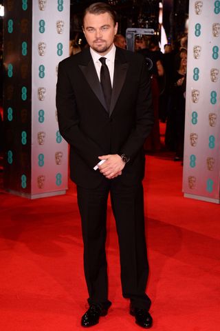 Leonardo DiCaprio at the BAFTAs 2014