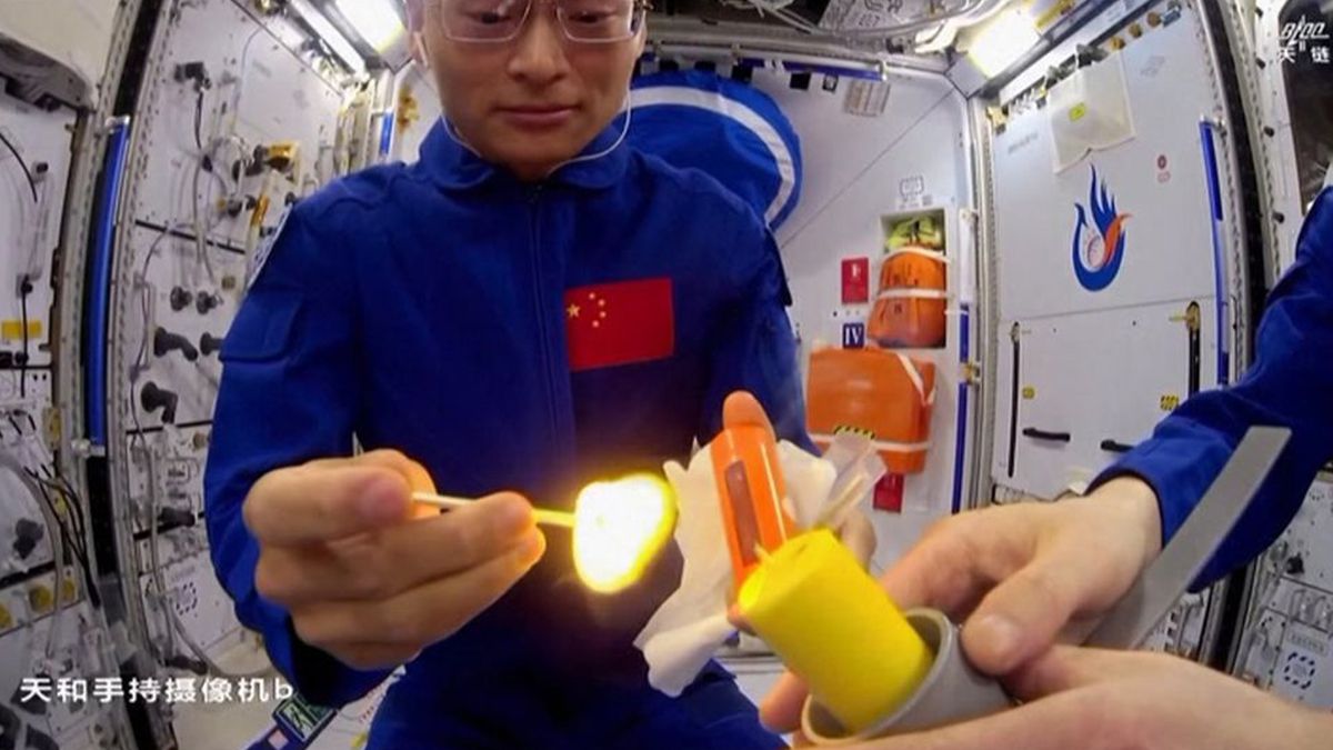 china space station experiments