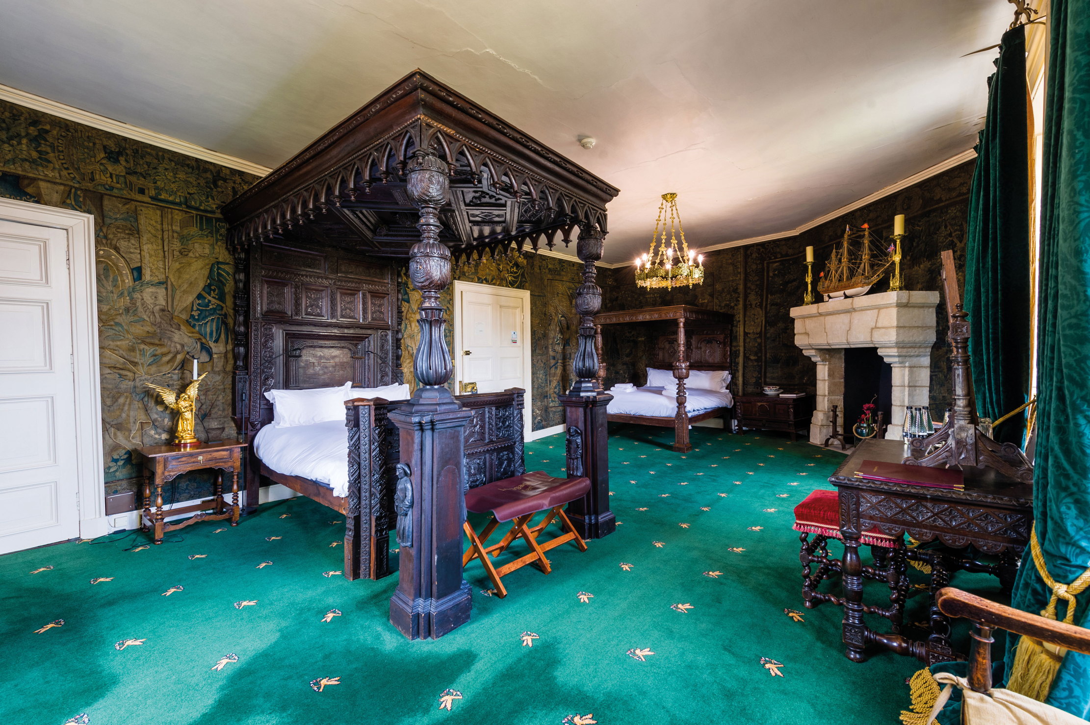 Images of the curiously appointed Appleby Castle