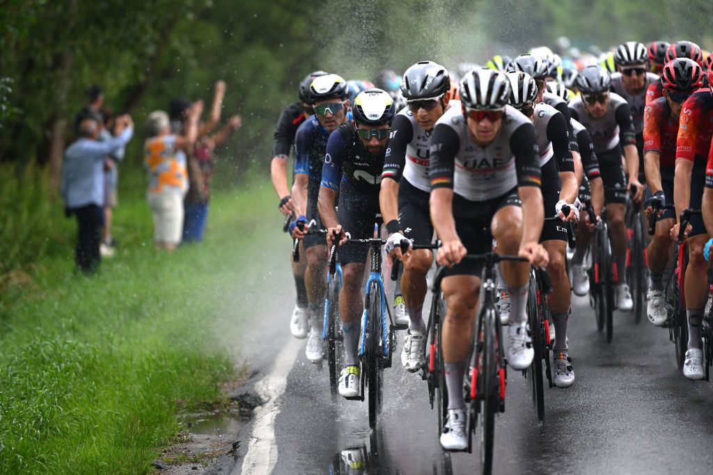 UAE Team Emirates spent a lot of time at the front of the peloton