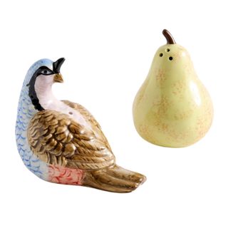 Partridge & Pear Salt & Pepper Shakers