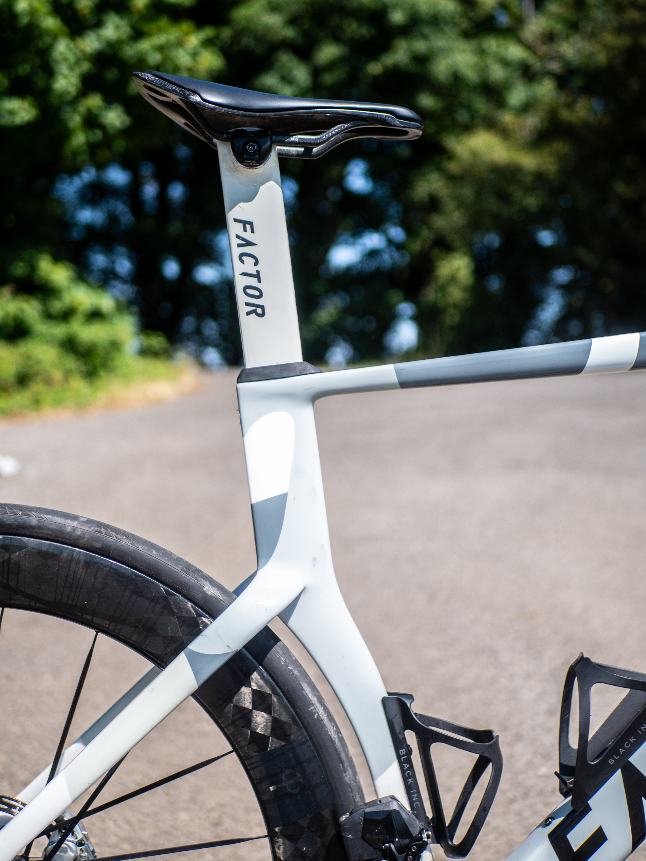 A grey and white Factor One