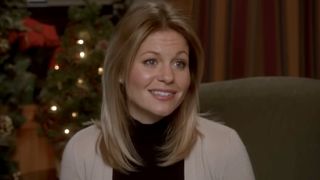 Stephanie (Candace Cameron Bure) speaks in Let It Snow.