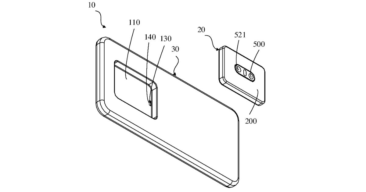 A photo from Oppo's modular camera patent