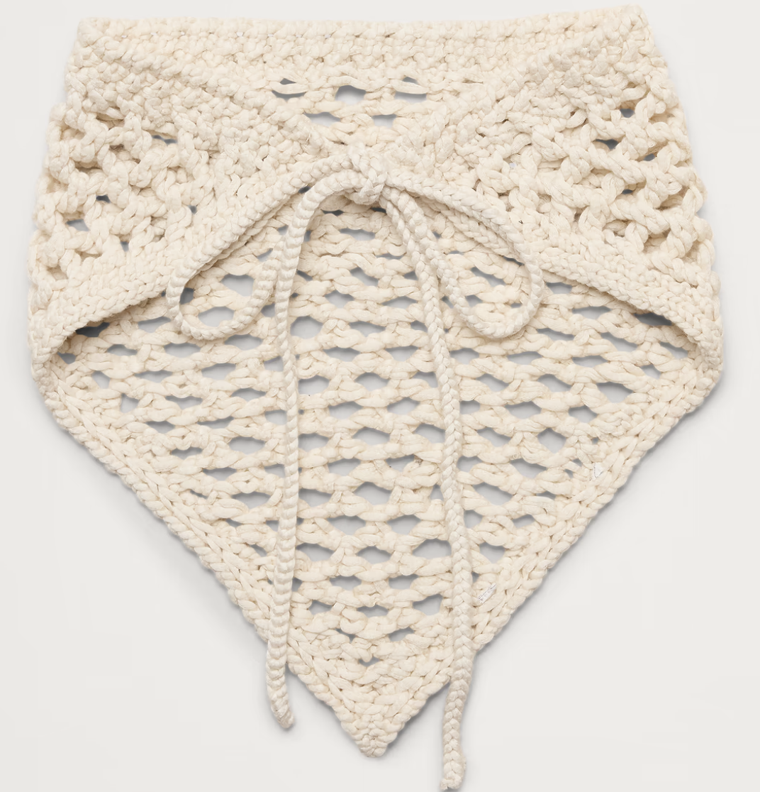 Banana Republic, Crochet Tie Bandana
