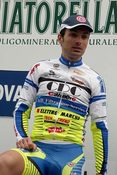 Stage winner Giuseppe Muraglia (CDC Cavaliere)