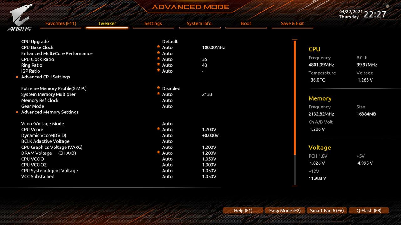 Gigabyte Z590 Aorus Pro AX