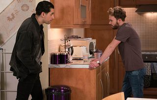 David struggles to defend himself when he confronts an unrepentant Josh about last night