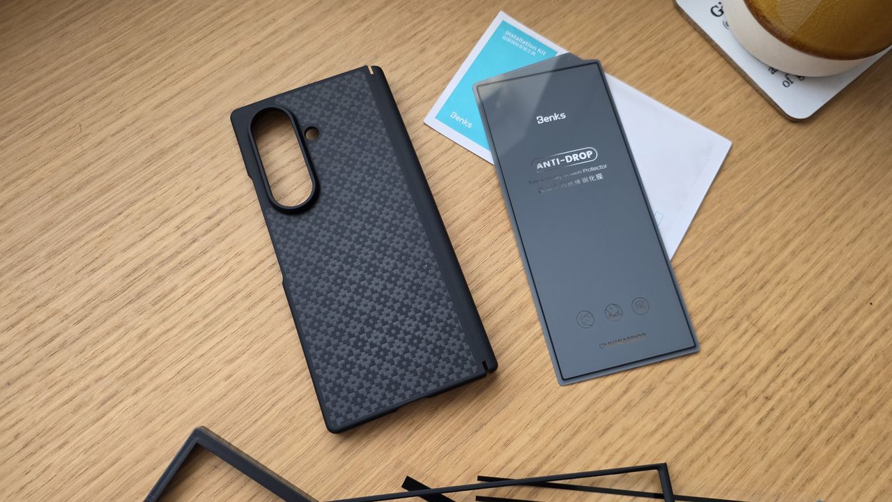 Benks ArmorGrid Pro on Samsung Galaxy Z Fold 8 Ultra