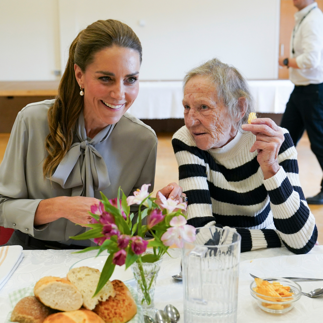 Princess Kate community lunch