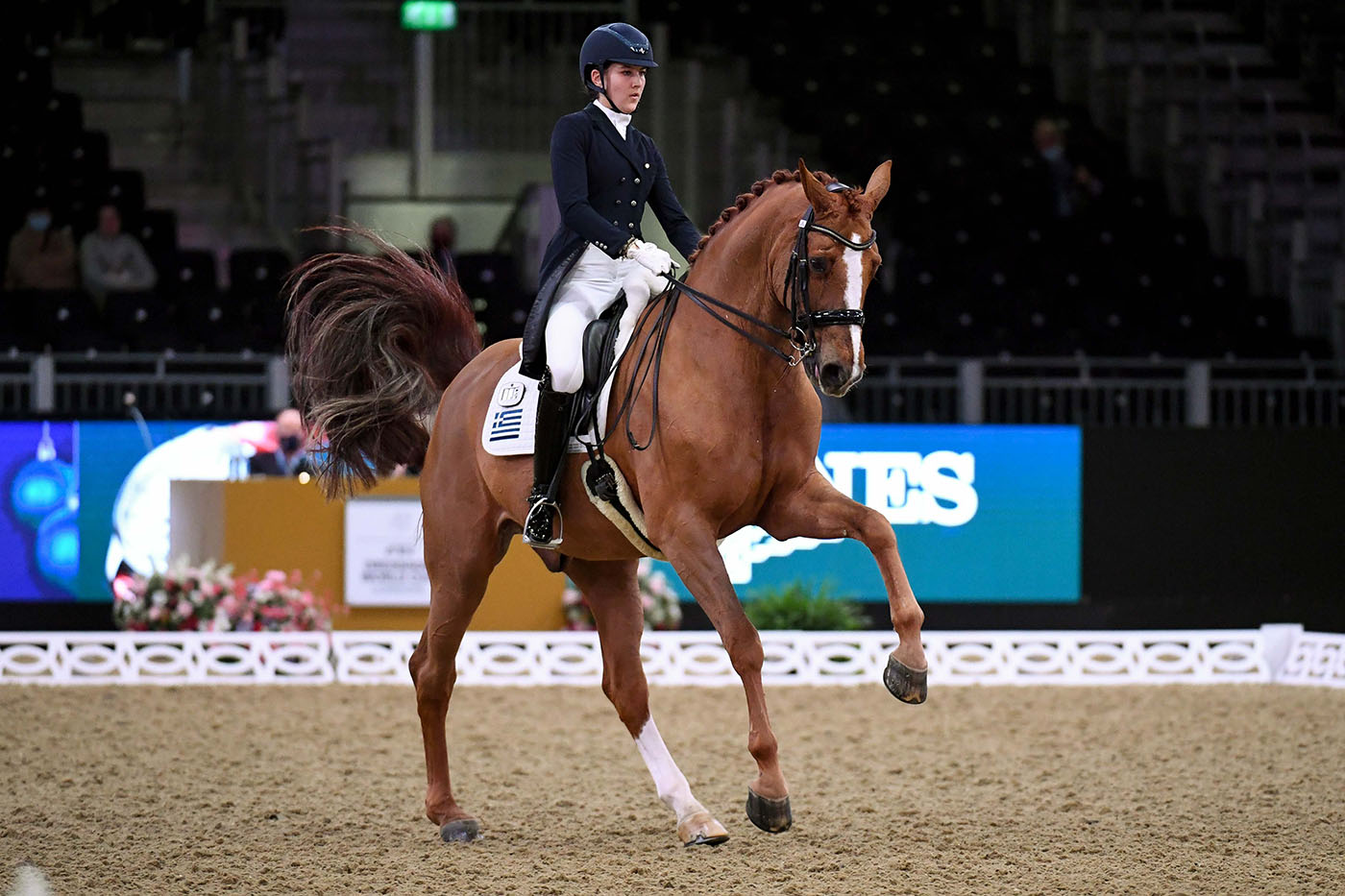 London Horse Show dressage: Theodora Livanos and Dono Di Maggio OLD