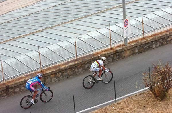 Paolo Bettini (Quickstep-Innergetic) did not have great day
