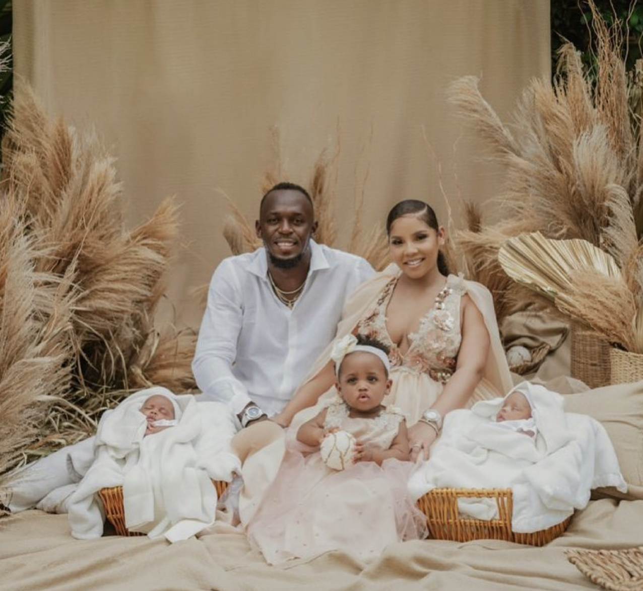 Usain Bolt&amp;#039;s family.